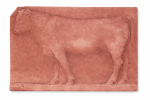 Quadro Toro – Impruneta Terracotta Relief mit Stiermotiv